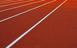 red running track