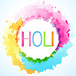 colorful holi festival