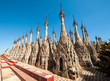 Stupas in the Kakku Pagoda Complex in Myanmar