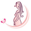 pregnant woman pink