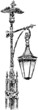 lamp with eagle