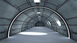 Futuristic interior
