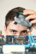 Young computer engineer