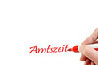 Amtszeit