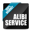 button eckig alibi-service I