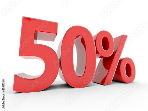 Illustration: 50 prozent 50 prozent