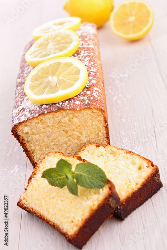 Photo: lemon cake lemon cake