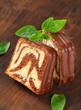 Marble pound cake