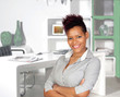 Exotic african businesswoman
