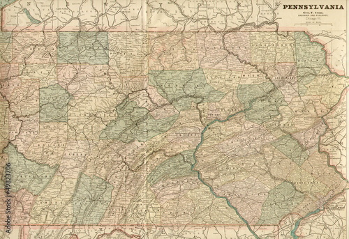 Photo: old map old map