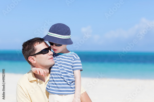 Photo: family at the beach family at the beach