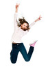 Beautiful Girl In Jump Beautiful Girl In Jump