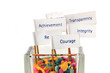 Business core value, Business strategy, Key success factor, Miss