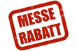 Grunge Stempel rot MESSE RABATT
