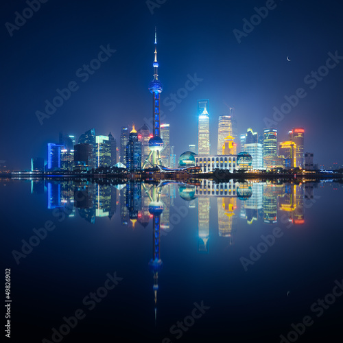 Photo: Shanghai skyline Shanghai skyline