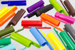 Pens on White Background