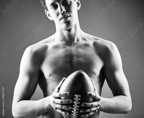 Photo: Guy with ball Guy with ball