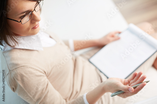 Photo: Psychiatrist at work Psychiatrist at work