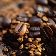Kaffee, Bohnen, Löslich
