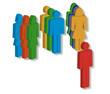 Figuren, Gruppe, Coaching, Gespraech, Therapie