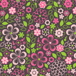 Vektor: Floral seamless background Floral seamless background