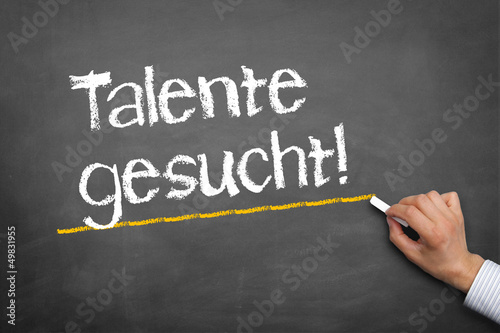 Photo: Talente gesucht! Talente gesucht!