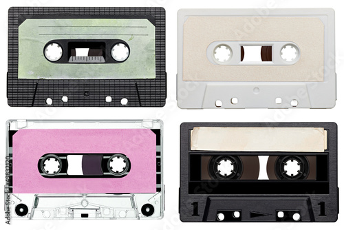 Photo: music audio tape vintage music audio tape vintage