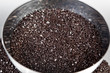 Chocolate scales in a bowl