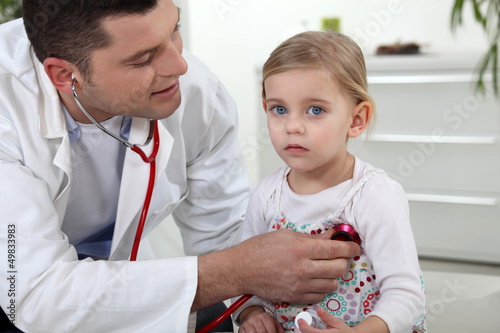 Photo: Doctor with a patient Doctor with a patient