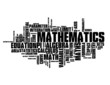 "MATHEMATICS" Tag Cloud (maths formula equation theorem x y)