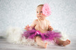 Cute retro baby