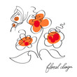 floral pattern