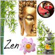 bambou asiatique bouddha zen