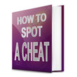 Spotting a cheat.