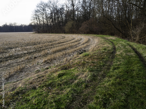 Photo: Countryside winter view color image Countryside winter view color image
