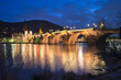 Alte Brücke bei Nacht