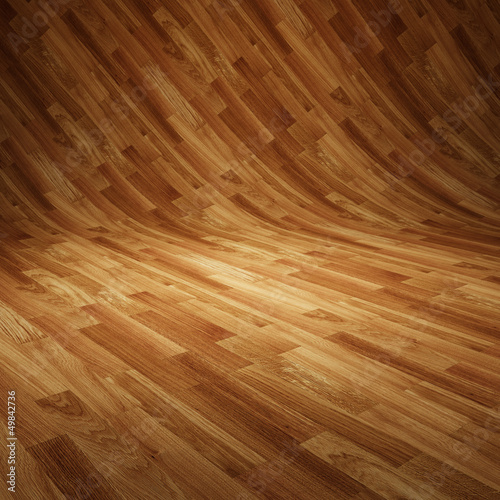 Illustration: wooden interior wooden interior