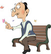 The Rabbi and butterflies