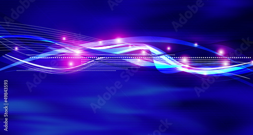 Illustration: background wave template background wave template