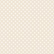 Seamless vector  pattern white polka dots beige background