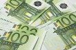 hundred-euro bills, paper money