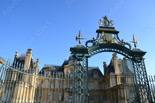 Photo: ville de Maisons Laffite, château, entrée principale ville de Maisons Laffite, château, entrée principale