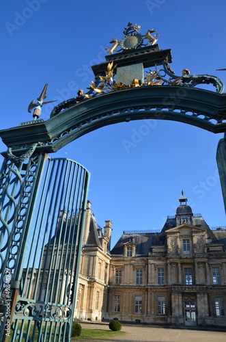 Photo: ville Maisons Laffite,château, portail, entrée principale ville Maisons Laffite,château, portail, entrée principale