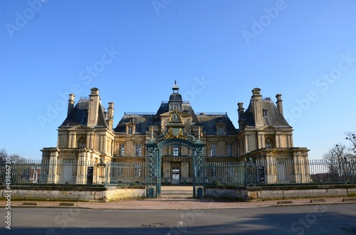 Photo: chateau de Maisons laffite, vue de l'extérieur chateau de Maisons laffite, vue de l'extérieur