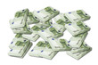 Photo: hundred-euro bills, paper money hundred-euro bills, paper money