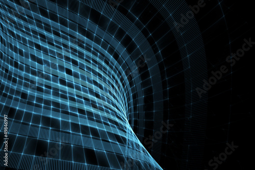 Illustration: Abstract business science or technology background Abstract business science or technology background