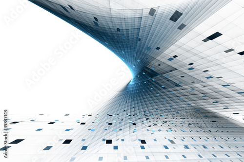 Illustration: Abstract business science or technology background Abstract business science or technology background