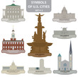 Symbols of US cities