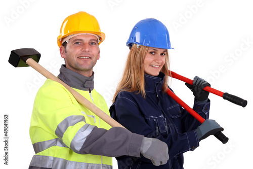Photo: Construction crew Construction crew