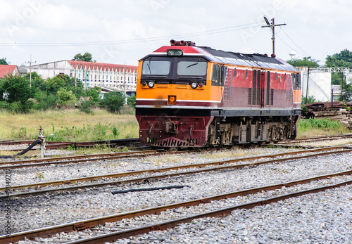 Photo: New diesel electric locomotive New diesel electric locomotive